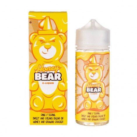 Honey & Graham Cracker 100ml Shortfill E-Liquid by Honey Bear