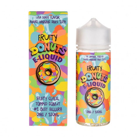 Fruity Donuts 100ml Shortfill E-Liquid by Donuts