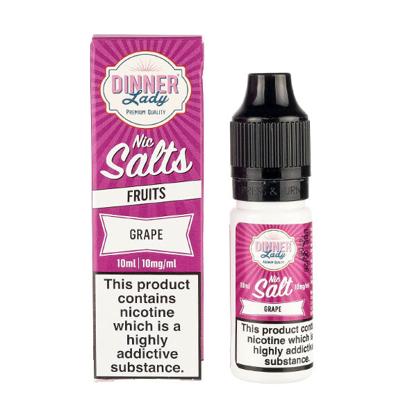 Grape Nic Salt E-Liquid by Dinner Lady