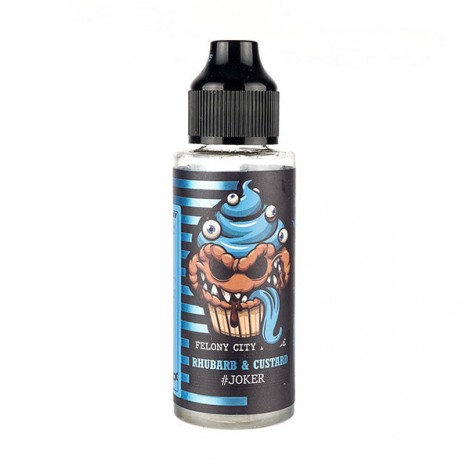 Rhubarb & Custard 100ml Shortfill E-Liquid by Felony