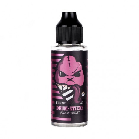 Drumsticks 100ml Shortfill E-Liquid by Felony