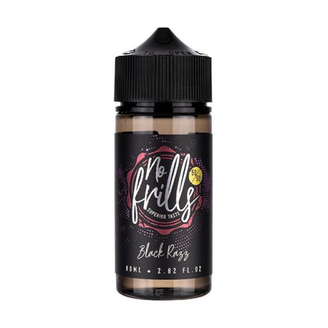 Black Razz 80ml (50/50) Shortfill E-liquid by No Frills