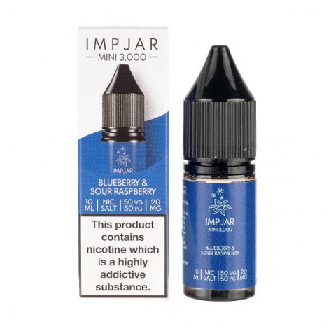 Blueberry Sour Raspberry Nic Salt E-Liquid by Imp Jar