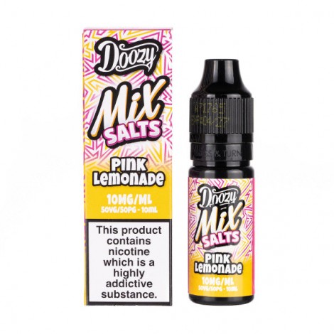 Pink Lemonade Nic Salt E-Liquid by Doozy Mix Salts