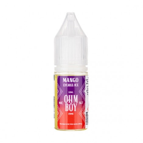 Mango Lychee Ice Nic Salt E-Liquid by Ohm Boy SLT