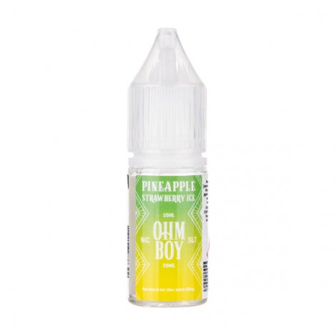 Pineapple Strawberry Ice Nic Salt E-Liquid by Ohm Boy SLT