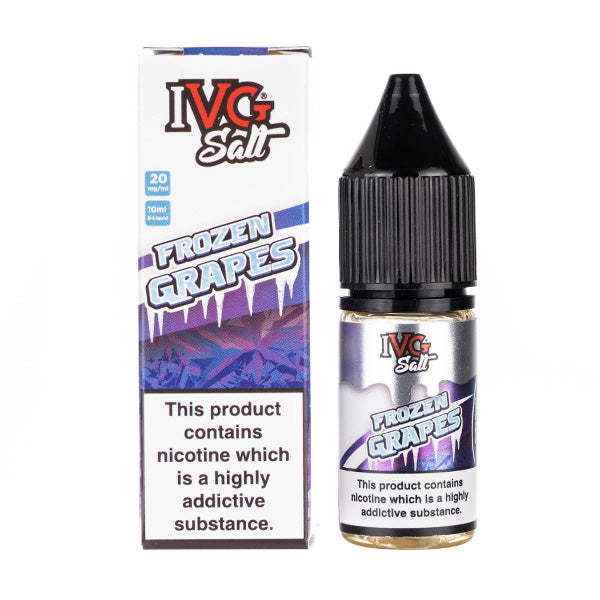 Frozen Grapes Nic Salt E-Liquid by IVG