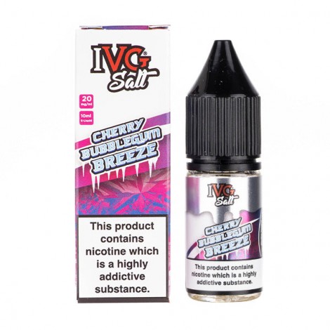 Cherry Bubblegum Breeze Nic Salt E-Liquid by IVG