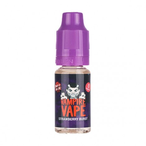 Strawberry Burst E-Liquid by Vampire Vape (Nicotine Free)