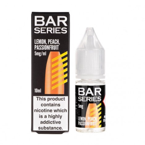 Lemon Peach Passion Fruit Nic Salt E-Liquid by Bar Series