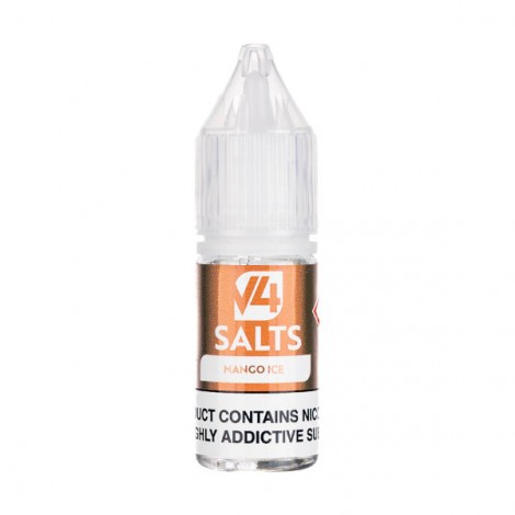 Mango Ice Nic Salt E-Liquid by V4 Vapour