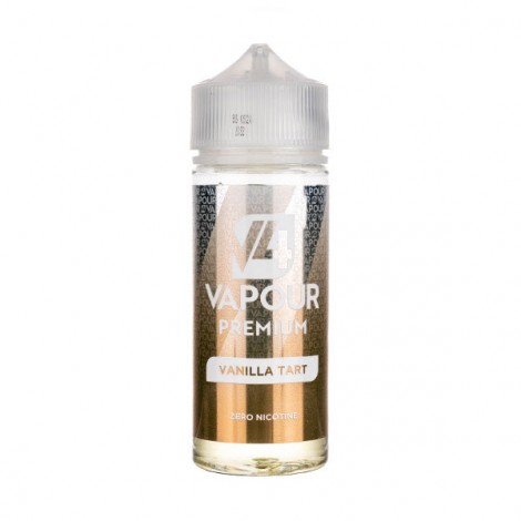 Vanilla Tart 100ml Shortfill E-Liquid by V4 Vapour