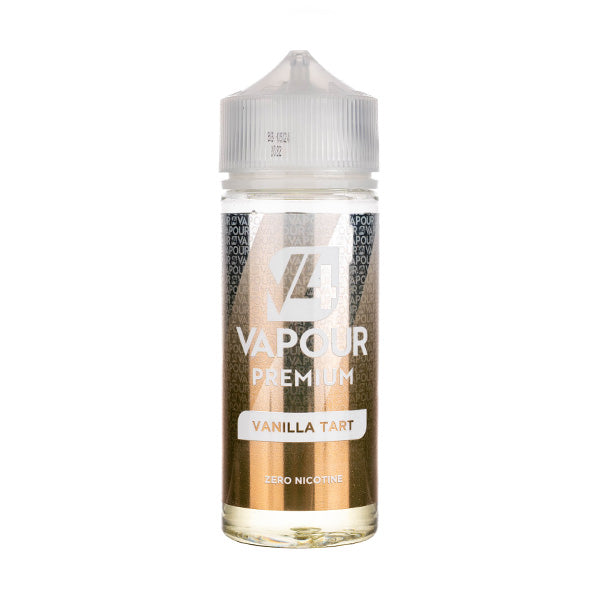 Vanilla Tart 100ml Shortfill E-Liquid by V4 Vapour