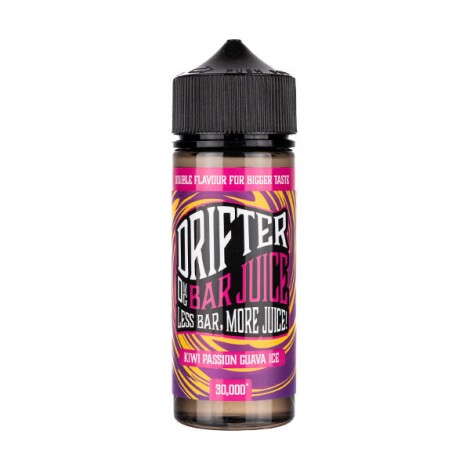 Kiwi Passion & Guava Ice 100ml (50/50) Shortfill E-Liquid by Drifter