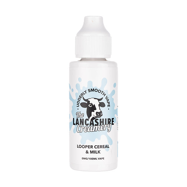 Looper Cereal & Milk 100ml Shortfill E-Liquid by The Lancashire Creamery