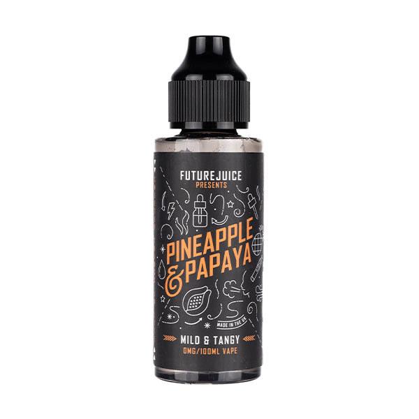 Pineapple & Papaya 100ml Shortfill E-Liquid by Future Juice