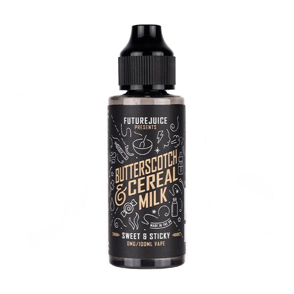 Butterscotch Cereal Milk 100ml Shortfill E-Liquid by Future Juice