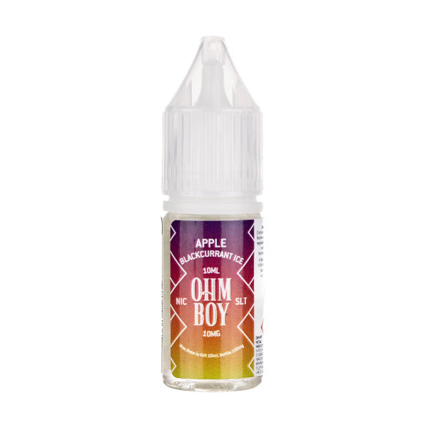 Apple Blackcurrant Ice Nic Salt E-Liquid by Ohm Boy SLT