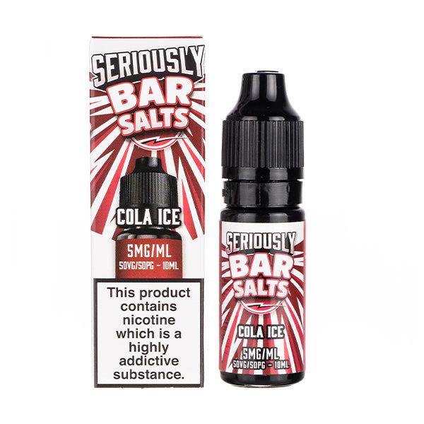 Cola Ice Nic Salt E-Liquid by Seriously Bar Salts