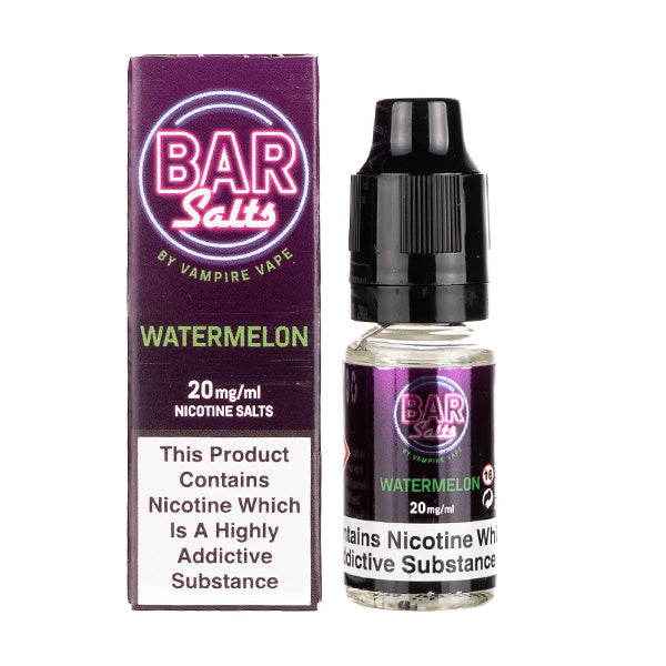 Watermelon Nic Salt E-Liquid by Vampire Vape Bar Salts