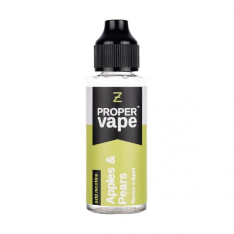 Apples & Pears 100ml Shortfill E-Liquid by Proper Vapes