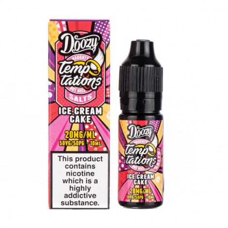 Ice Cream Cake Nic Salt E-Liquid by Doozy Temptations