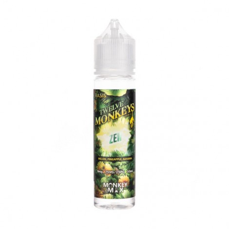 Zen 50ml Shortfill E-Liquids by Twelve Monkeys