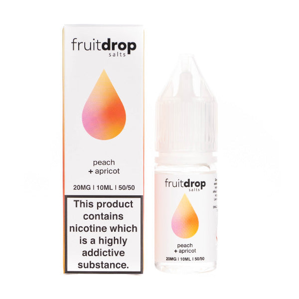 Peach Apricot Nic Salt E-Liquid by Fruit Drop