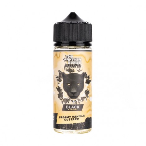 Black Custard 100ml Shortfill E-Liquid by Dr Vapes