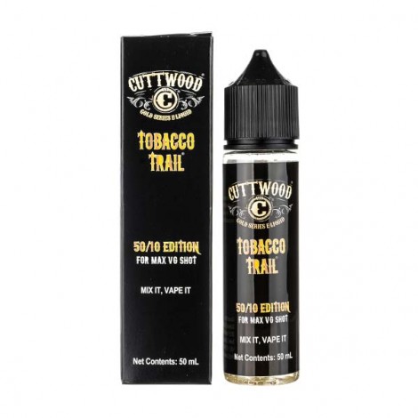 Tobacco Trail 50ml Shortfill E-Liquid by Cuttwood