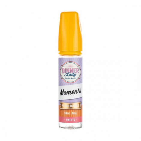 Peach Bubble 50ml Shortfill E-Liquid by Dinner Lady Moments