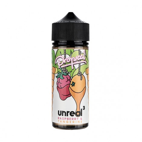 Raspberry & Tangerine 100ml Shortfill E-Liquid by Unreal3