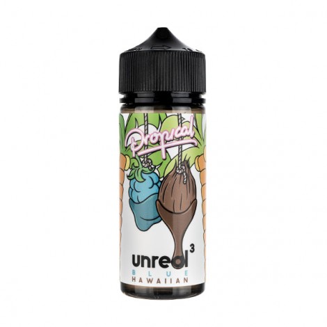 Blue Hawaiian 100ml Shortfill E-Liquid by Unreal3