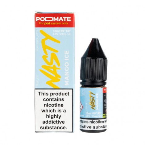 Mango Ice Nic Salt E-Liquid by Nasty Juice Podmate