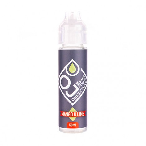 Mango & Lime 50ml Shortfill E-Liquid by Ohmly