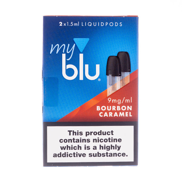 Bourbon Caramel 9mg myBlu Pods by Blu