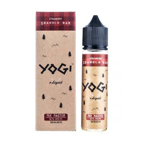 Strawberry Granola Bar 50ml Shortfill E-Liquid by Yogi