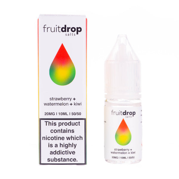 Strawberry, Watermelon & Kiwi Nic Salt by Fruit Drop