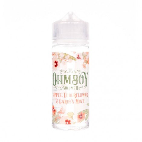 Apple, Elderflower and Garden Mint 100ml Shortfill E-Liquid by Ohm Boy