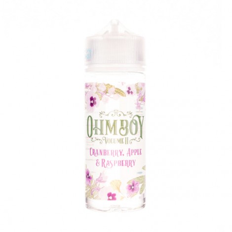 Cranberry, Apple and Raspberry 100ml Shortfill E-Liquid by Ohm Boy