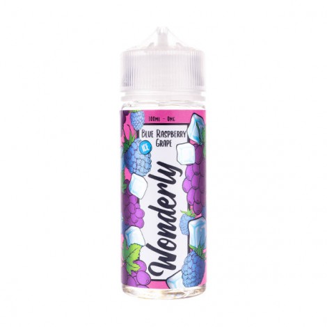 Blue Raspberry Grape Ice 100ml Shortfill E-Liquid by Wonderly