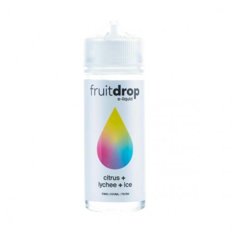 Citrus, Lychee & Ice 100ml Shortfill E-Liquid by Fruit Drop