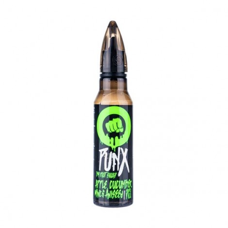 Apple, Cucumber, Mint & Aniseed 50ml Shortfill E-Liquid by Riot Squad Punx