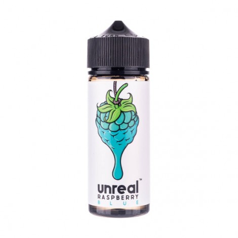 Blue 100ml Shortfill E-Liquid by Unreal Raspberry