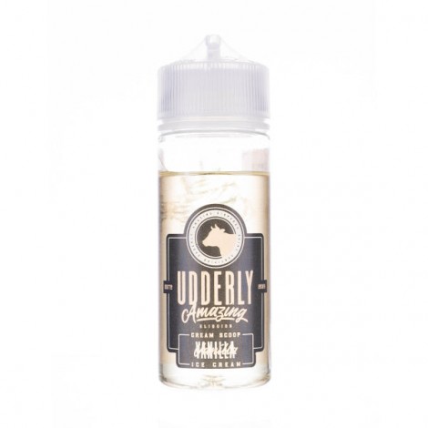 Vanilla Ice Cream 100ml Shortfill E-Liquid by Udderly Amazing