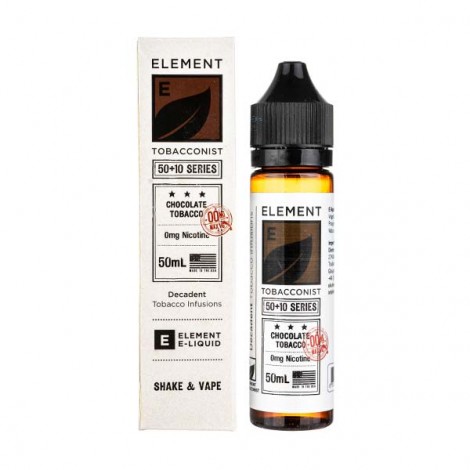 Chocolate Tobacco 50ml Shortfill E-Liquid by Element