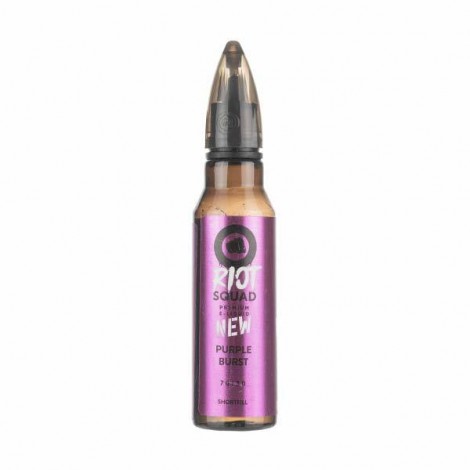 Purple Burst 50ml Shortfill E-Liquid by Riot Squad