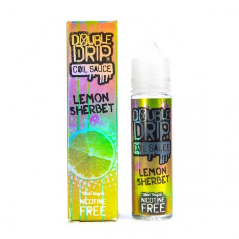 Lemon Sherbet 50ml Shortfill E-Liquid by Double Drip