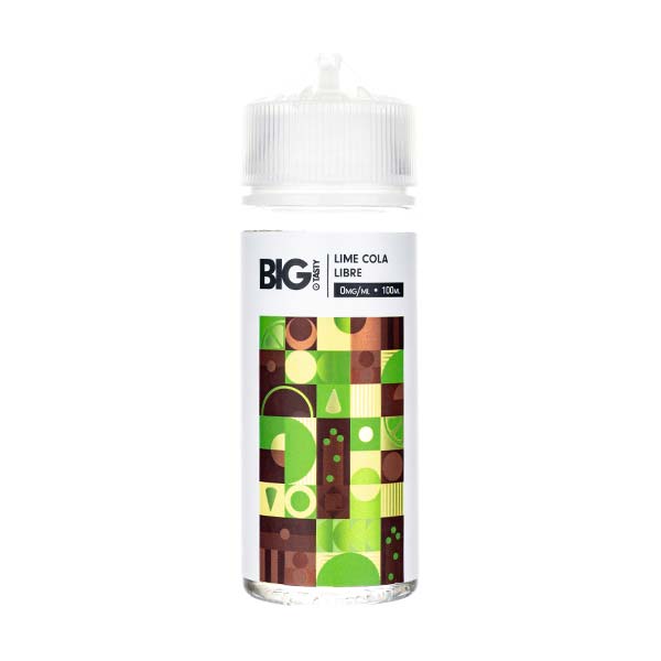 Lime Cola Libre 100ml Shortfill E-Liquid by Big Tasty