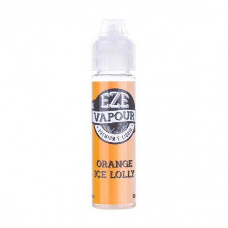 Orange Ice Lolly 50ml Shortfill E-Liquid by EZE Vapour